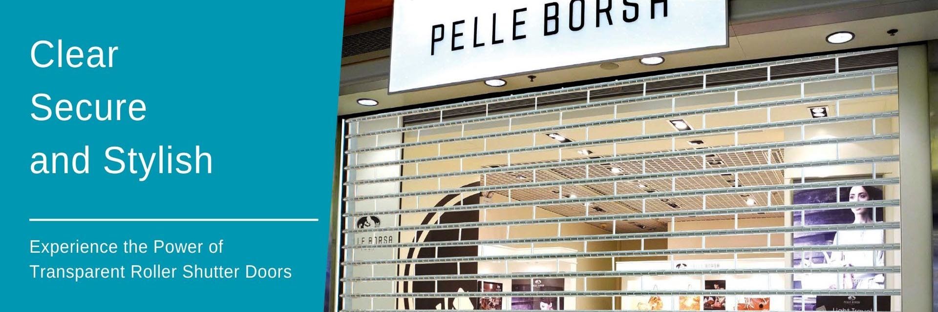 کیفیت درب رولر شاتر شفاف کارخانه